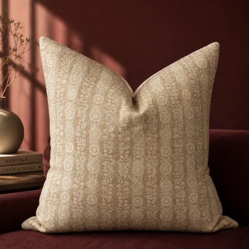 Elegant Florals Cushion Cover