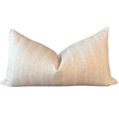 غطاء خدادية مخطط باللون اللحمي