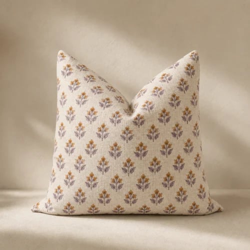 Brown flowers Cushion Covers
