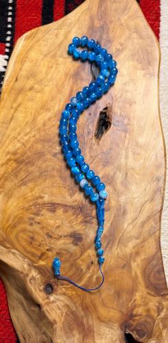 مسباح بكلايت ازرق منجم