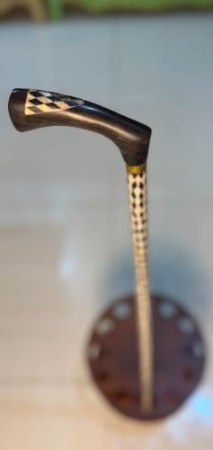 عصا الصدف الطبيعي وتراب الكهرمان 5