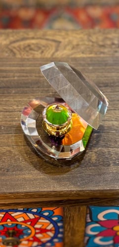 الكرستالة الفاخرة ( سعة ربع تولة )