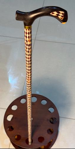 عصا الصدف الطبيعي وتراب الكهرمان 1