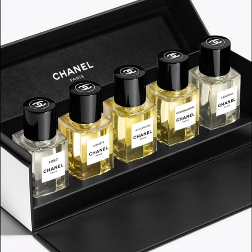 عطور شانيل الحصرية ٥ حبات كل عطر ٣٥ مل رش