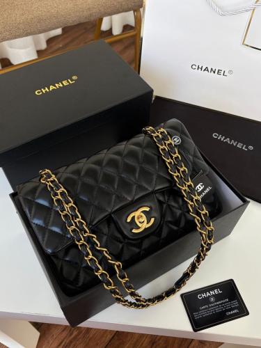 حقيبة شانيل السوداء مع سلسلة ذهبية: رمز الفخامة وا...