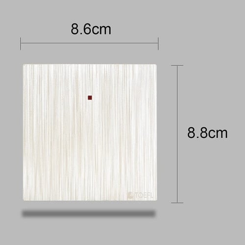 مفتاح سخان مربع 20 امبير لون بيانو لولي