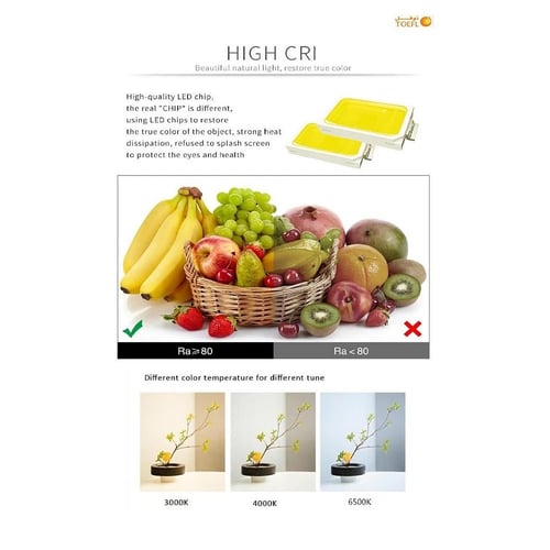 كشاف سبوت لايت مانع للتوهج اسود لون الانارة شمسي ك...