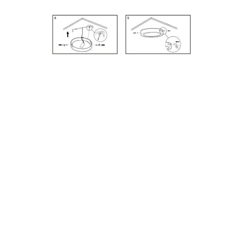 كشاف لطش ليد بنل لون الانارة شمسي كريمي 30 سم 30 و...