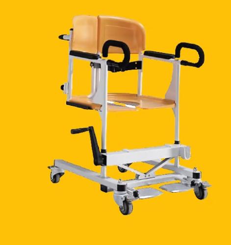 كرسي حمام متحرك ورافعة نقل المريض فراشة مقاسات