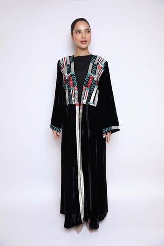 عباية الوكن - أسود