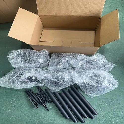 إضاءة دائرية بالطاقة الشمسية