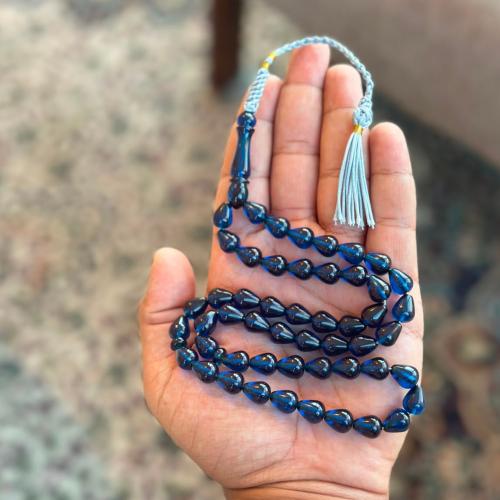 مسباح زعفران فواح أزرق حرباء بقصة الدمعة