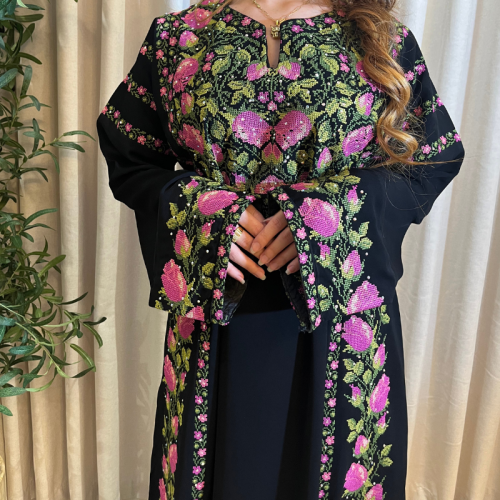 Jordanian embroidery dress 334