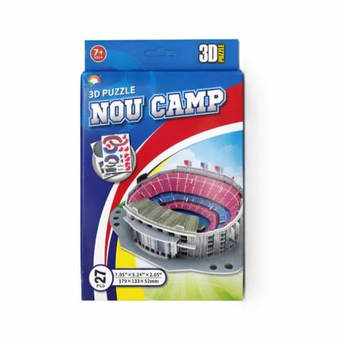 Paper puzzle 3D (CAMP NOU stadium)