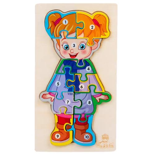 Wooden doll