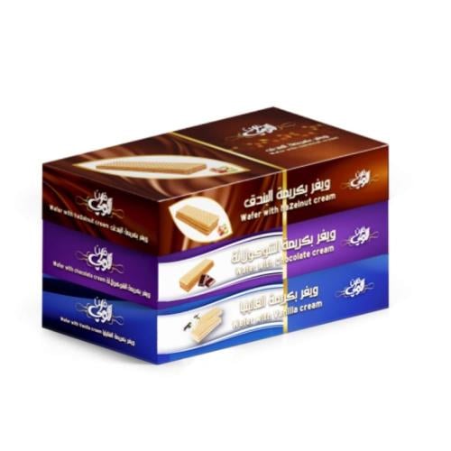 عرض ٣ حبات بسكويت ويفر من فان لولى