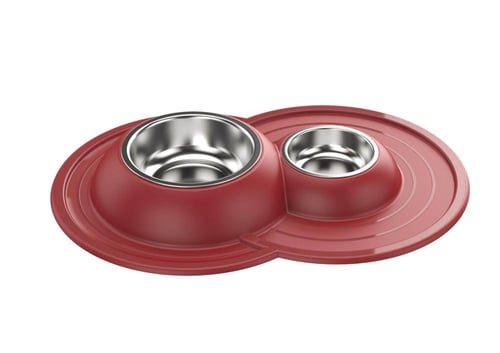 صحن مزدوج سليكون مع فولاذ