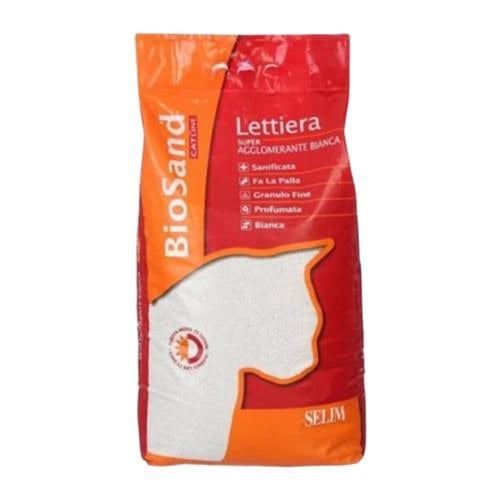 رمل بيو ساند المطهر والمعقم وعالي التكتل للقطط 15L