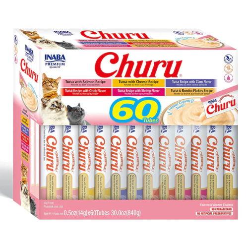 تشورو مكافاة سائلة بنكهة التونا المشكلة 14x60غ