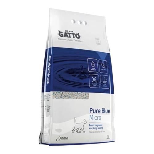رمل سينيور جاتو الازرق للقطط سريع التكتل 10L