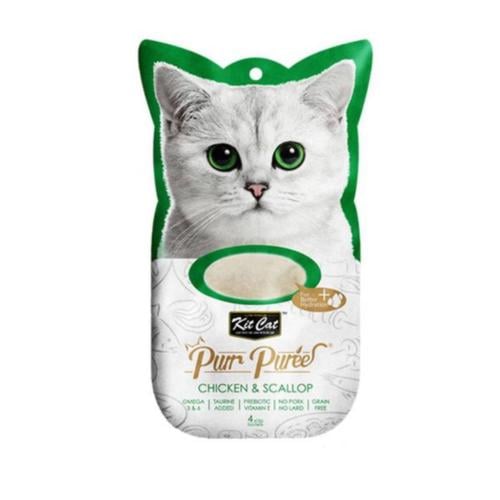 كت كات مكافاة الدجاج والمحار مهروس 15x4غ