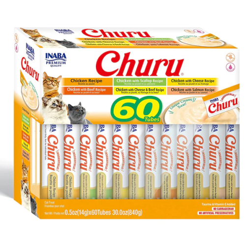 تشورو مكافاة سائلة نكهات دجاج منوعة 14x60غ