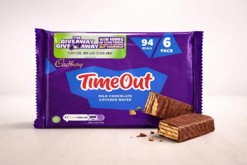 تايم اوت من كادبوري بريطاني 6 قطع