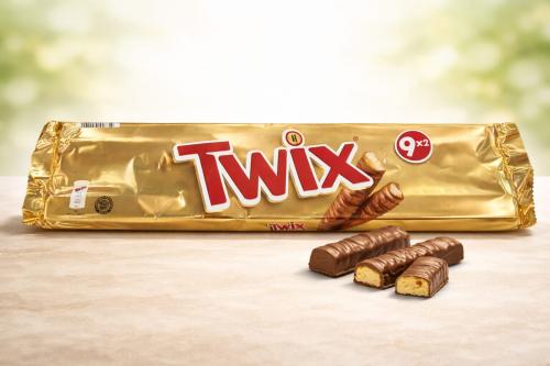 تويكس شريط جامبو بريطاني اصلي 9 قطع 18 اصبع