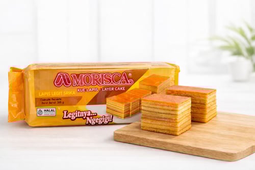 كيكة موريسكا الإندونيسية الشهيرة– 365 جم