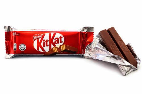 كيت كات قصدير اصبعين