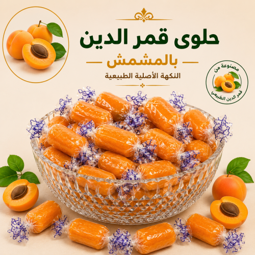 قمر الدين سادة ½ كيلو
