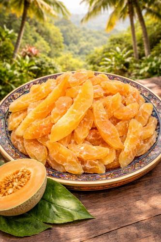 شمام تايلندي مجفف بالسكر الطبيعي