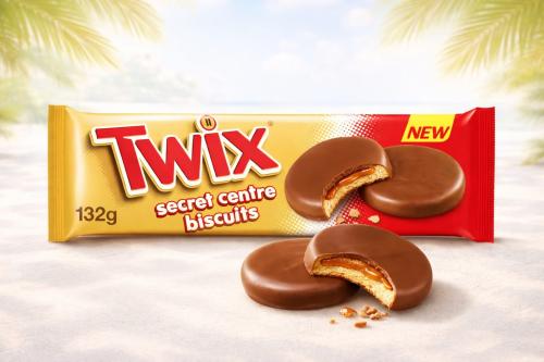 تويكس بسكوت بالحشوة السرية الخاصة بريطاني