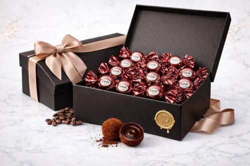 شوكولاته pink ميني بنكهة الشوكولاته والقهوة