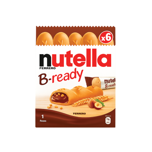 بسكوت ويفر محشي نوتيلا إيطالي أصلي