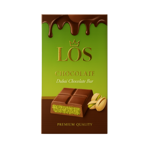 شوكولاه دبي بالبيستاشيو لوس 190 جرام
