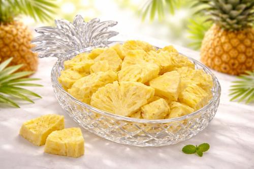 اناناس مجفف بالتبريد