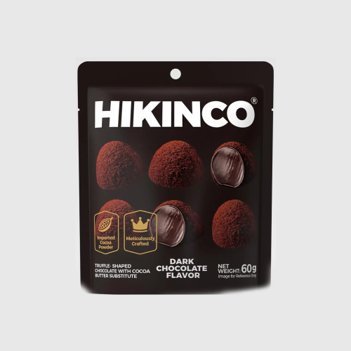 ترافيل ياباني بحشوة كريمة الكاكاو الداكنة