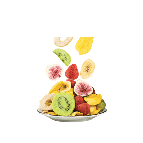 فواكه مشكلة مكس مجففة بالتبريد