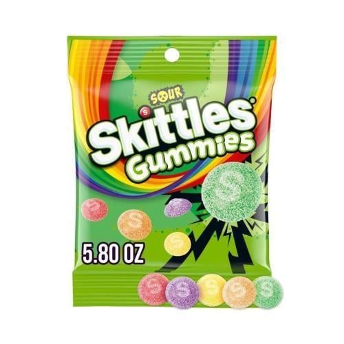 حلوى سكيتلز جيلي بنكهة حامضة