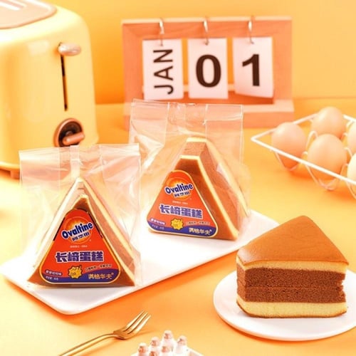 كيك اوفالتين بالشوكولاته كيك اسفنجي بطبقتين فاخرتي...