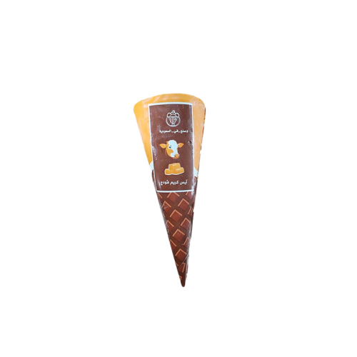 آيسكريم حلاوة بقرة بسكوت