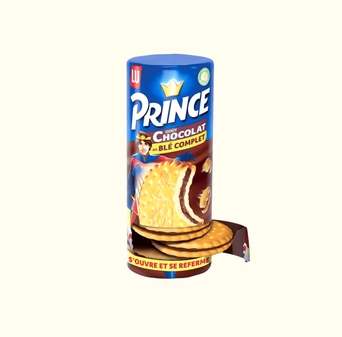 بسكوت لو برنس المحشو بالشوكولاته