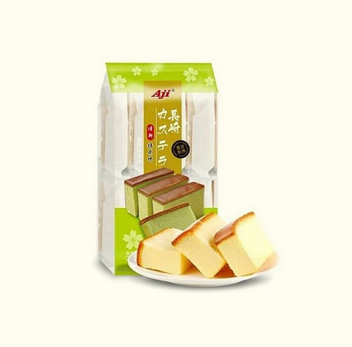 كيك ياباني بنكهة الفستق (البستاشيو)