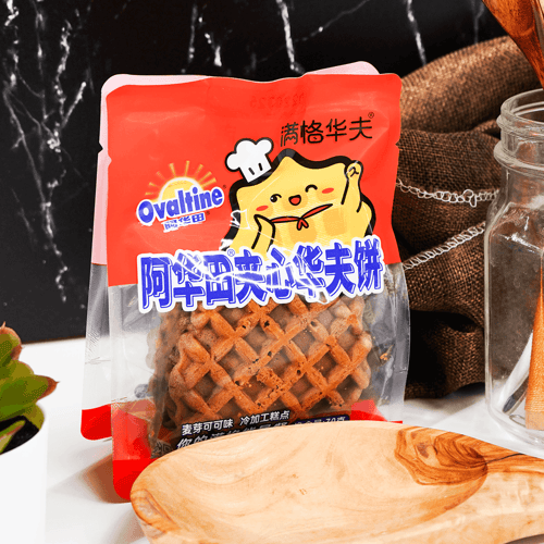 اوفالتين وافل محشي بالشوكلاته