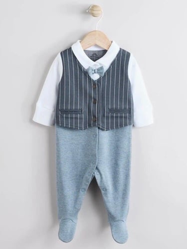 هدية مواليد أولاد بدلة أنيقة بربطة عنق فيونكة