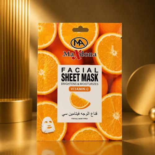 قناع الوجه بفيتامين سي