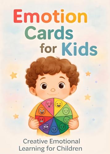 بطاقات المشاعر والتطور العاطفي التفاعلية للأطفال (Emotion Cards For Kids)