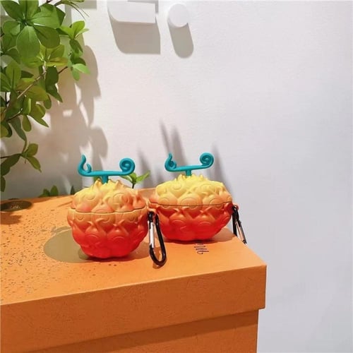 حافظة سيليكون AirPods أنيمي – لوفي فاكهة الشيطان 3...