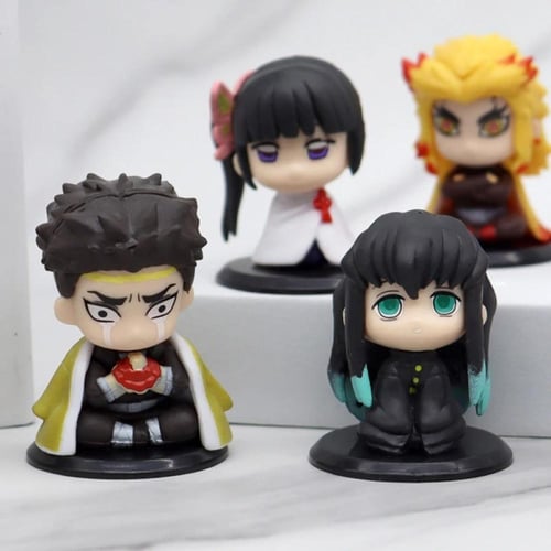 تمثال أنيمي شيطان القاتل – Tanjiro وInosuke وZenit...